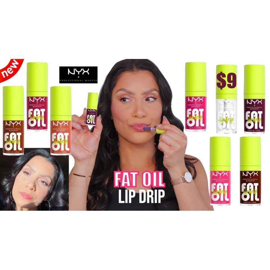 NYX Professional MakeUp Fat Oil Lip Oil Status Update 4.8ml
