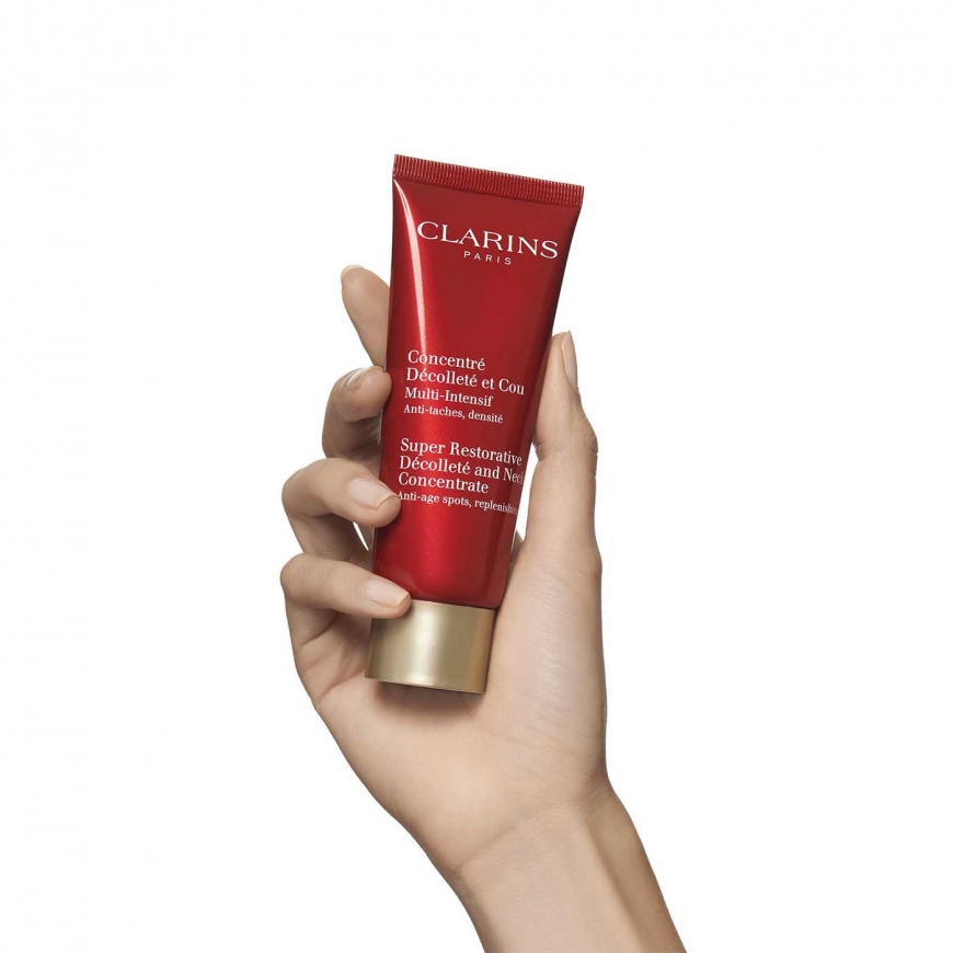 Clarins Super Restorative Décolleté and Neck Concentrate 50+ лет 75 ml – 3
