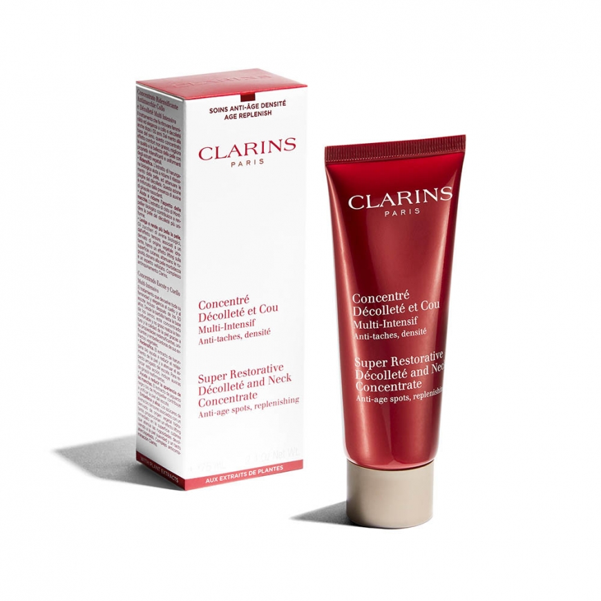 Clarins Super Restorative Décolleté and Neck Concentrate 50+ metai 75 ml – 5