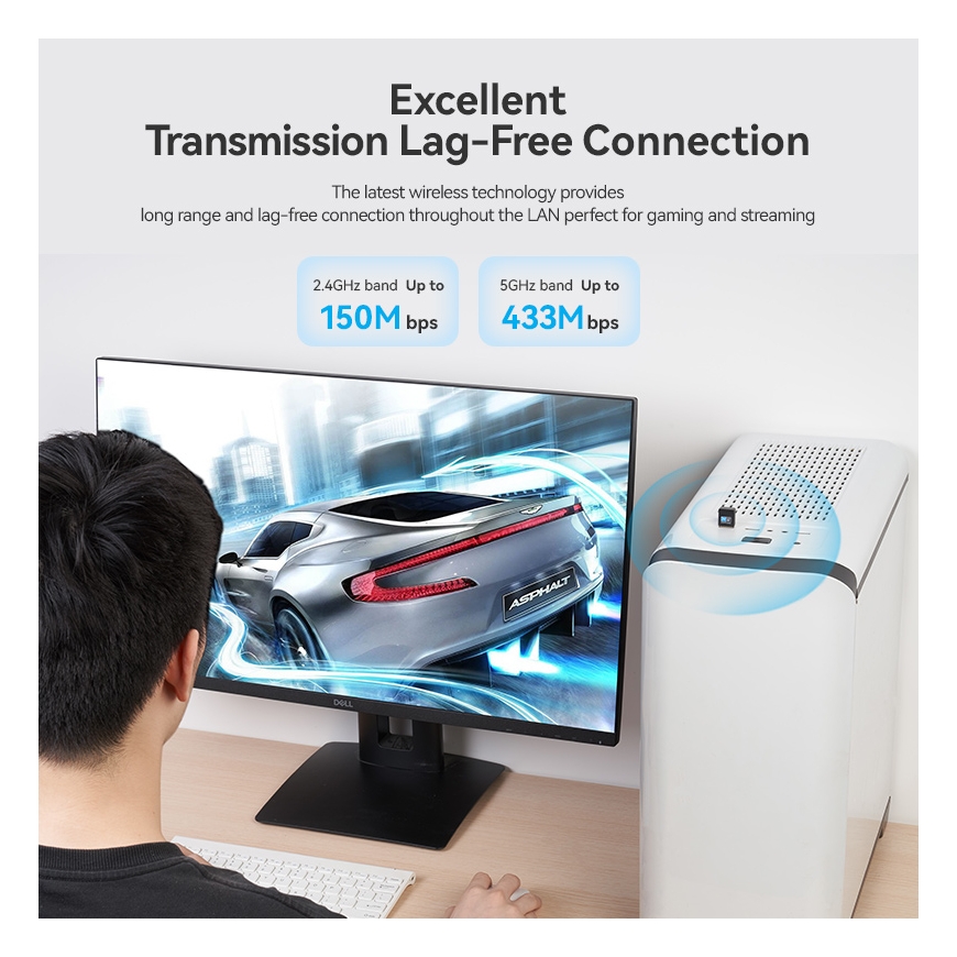 Vention KDRB0 võrgukaart WLAN 150 Mbit/s – 5
