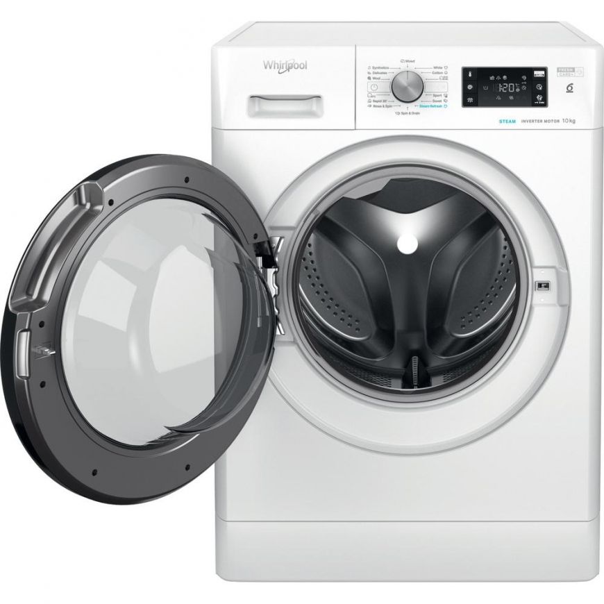 Whirlpool FFB10469BVEE стиральная машина Фронтальная загрузка 10 kg 1400 RPM Белый – 3