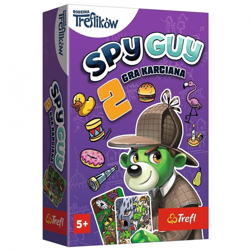 "Trefl Pelit GAME" - "Trefl 02817" korttipeli "Vakoojapoika", osa 2