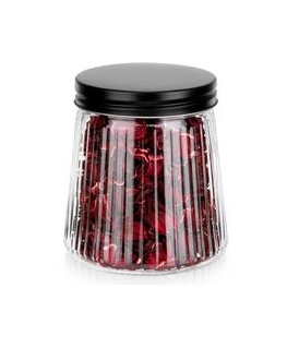 Mondex stikla trauks ar brieža formas vāku 1600 ml