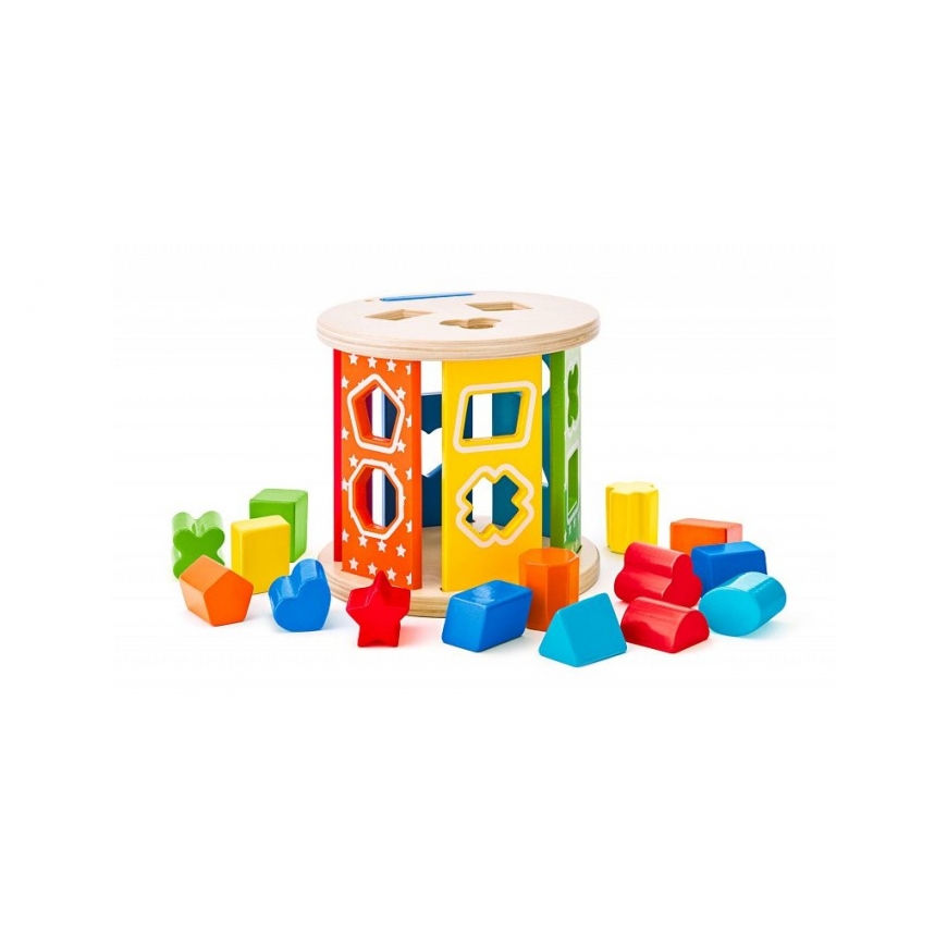 Dėlionė WOODYLAND Volelis su formomis 91985 19857 – 2