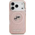Karl Lagerfeld IML Glitter Karl & Choupette Heads Logo MagSafe C Karl Lagerfeld IML Glitter Karl & Choupette Heads Logo MagSafe C