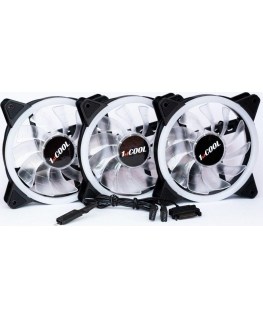 1St Cool 1stCOOL AURA EVO F12 ARGB Fan 3 Pack (KIT-AURA-EVO-1)