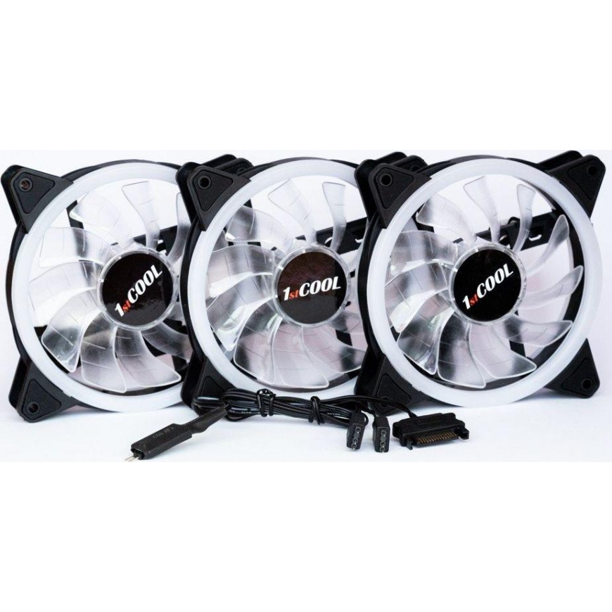 1St Cool 1stCOOL AURA EVO F12 ARGB ventilaator 3 pakis (KIT-AURA-EVO-1)