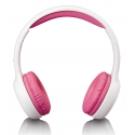 Lenco HP-010PK headphones/headset Wired Head-band Music Pink, White