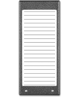 ACO CDN-17N ST (W) Illuminated Tenant List Panel (about 17 entries)
