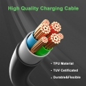 Qoltec 52474 electric vehicle charging cable Black Type 2 5 m