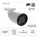 Ajax Systems Ajax Kamera HL - BulletCam toru (5 Mp/4 mm) (8EU) - valge Ajax Systems Ajax Kamera HL - BulletCam toru (5 Mp/4 mm) (8EU) - valge