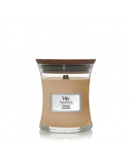 WoodWick Cashmere wax candle