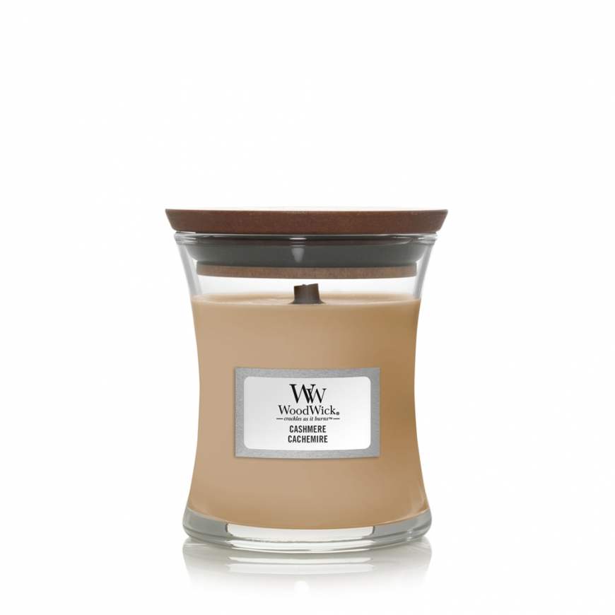 WoodWick Cashmere wax candle