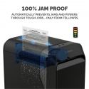 Fellowes LX Series Powershred LX220 paperisilppuri 65 dB musta