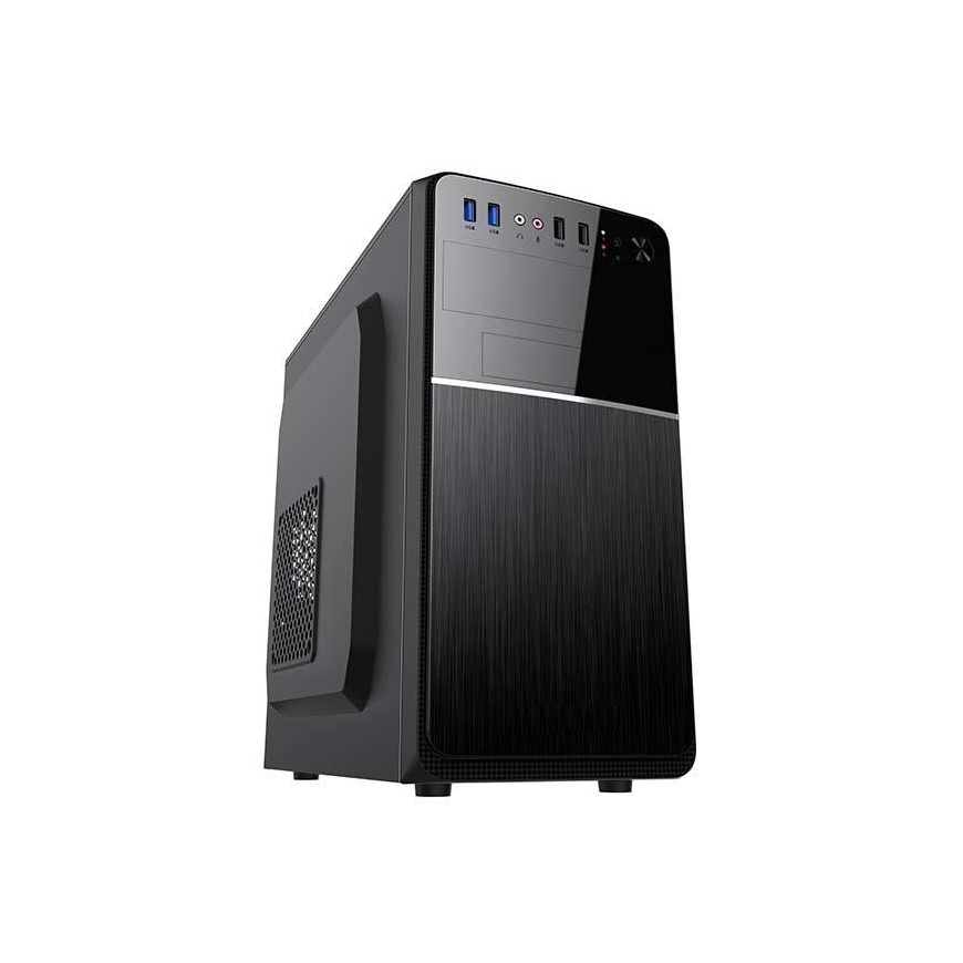 Vein X VeinX korpusega Chant CH25M Micro Tower, ilma toiteallikata, 2x USB3.0, 2x USB2.0, must
