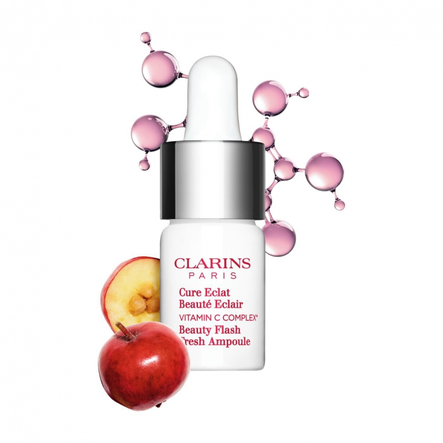 Clarins Beauty Flash Fresh Ampoule Sejas
