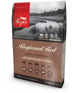 Orijen Regional Red 2 kg Täiskasvanu Veiseliha, Lammas, Sealiha