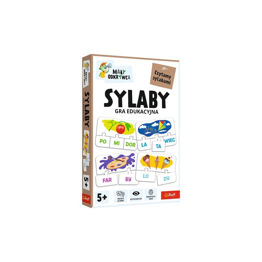 Mäng Syllables / Little Explorer / Treflik Family 02813 – 2
