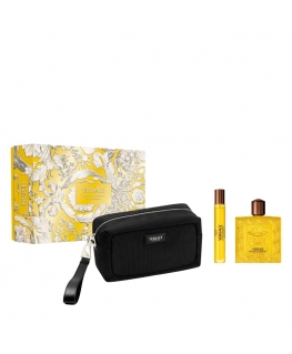 Versace Eros Energy Pour Homme Eau De Parfum Spray, 100 ml, 3-Piece Set