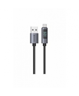 Swissten LCD-kaapeli USB-A / USB-C 1m