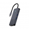 Rapoo UCM-2004 liidesekaart/adapter HDMI, RJ-45, USB 3.2 Gen 1 (3.1 Gen 1), USB tüüp-C Rapoo UCM-2004 liidesekaart/adapter HDMI, RJ-45, USB 3.2 Gen 1 (3.1 Gen 1), USB tüüp-C
