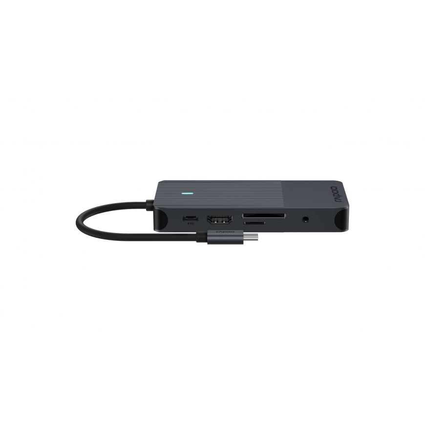 Rapoo UCM-2004 интерфейсная карта/адаптер HDMI, RJ-45, USB 3.2 Gen 1 (3.1 Gen 1), USB Type-C – 4