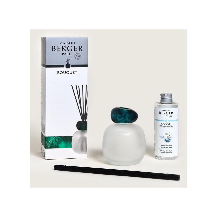 Maison Berger Paris MB7834 aroma diffuser Fragrance bottle Glass Green, White – 5