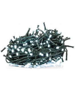 Ziemassvētku eglītes gaismiņas Retlux, 200 LED, auksti balta