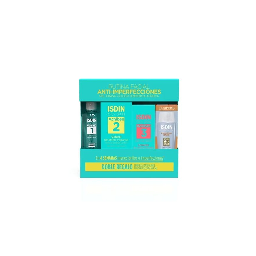 Isdin ACNIBEN Shine and Blemish Control Set, 2 pcs
