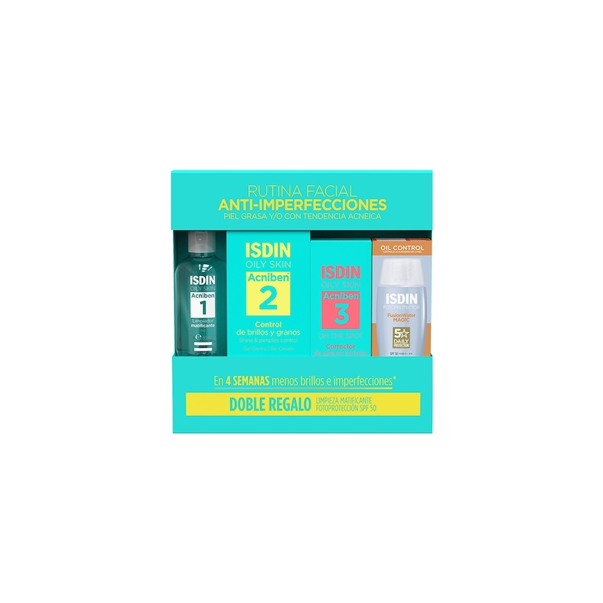 Isdin ACNIBEN SHINE AND STAIN CONTROL KOMPLEKT 2 tk – 2