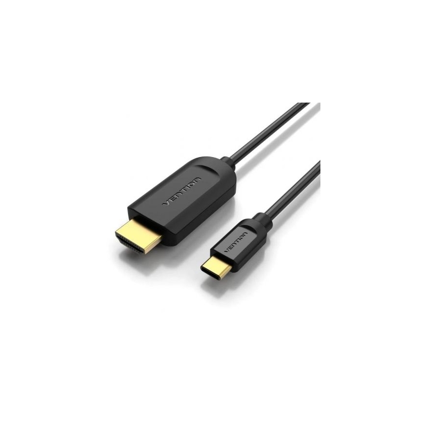 HDMI į USB-C laidas 1m / VENTION CGUBF (6922794742055)