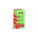 Lean Toys Game Tower with Colorful Worm Bricks Lean Toys Game Tower with Colorful Worm Bricks
