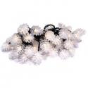 Retlux 40 LED silti balti eglītes lukturi