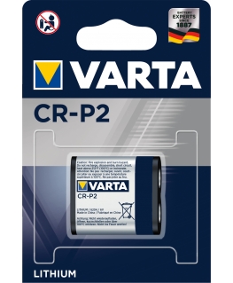 Varta 1x 3V CR P2 Ühekordne patarei 6V Liitium