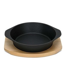 Keptuvė su „Qualum Basic Ribs“ danga, 28 cm, AMBITION