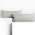 Amber Decorative Pillowcase in AMBER Color Yellow, Classic Style, Textile Jersey Material, 40x80 DecoKing