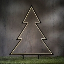 EDELMAN NEON Christmas Tree Warm White 53x75CM LUCA