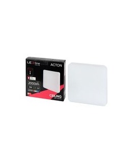 Led Line Prime LED apgaismes, virsmas, ACTON 18W 2000lm 4000K IP54 kvadrāts ar kustību sensoru