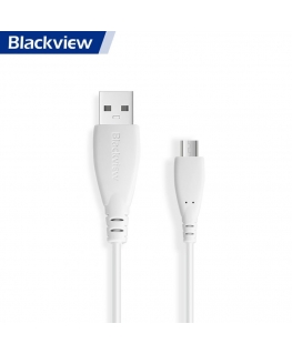 Черный удлиненный USB-кабель для данных на Micro USB Blackview