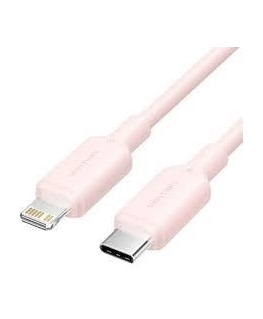USB-C uz Lightning kabelis, 2m, rozā, VENTION LAKPH