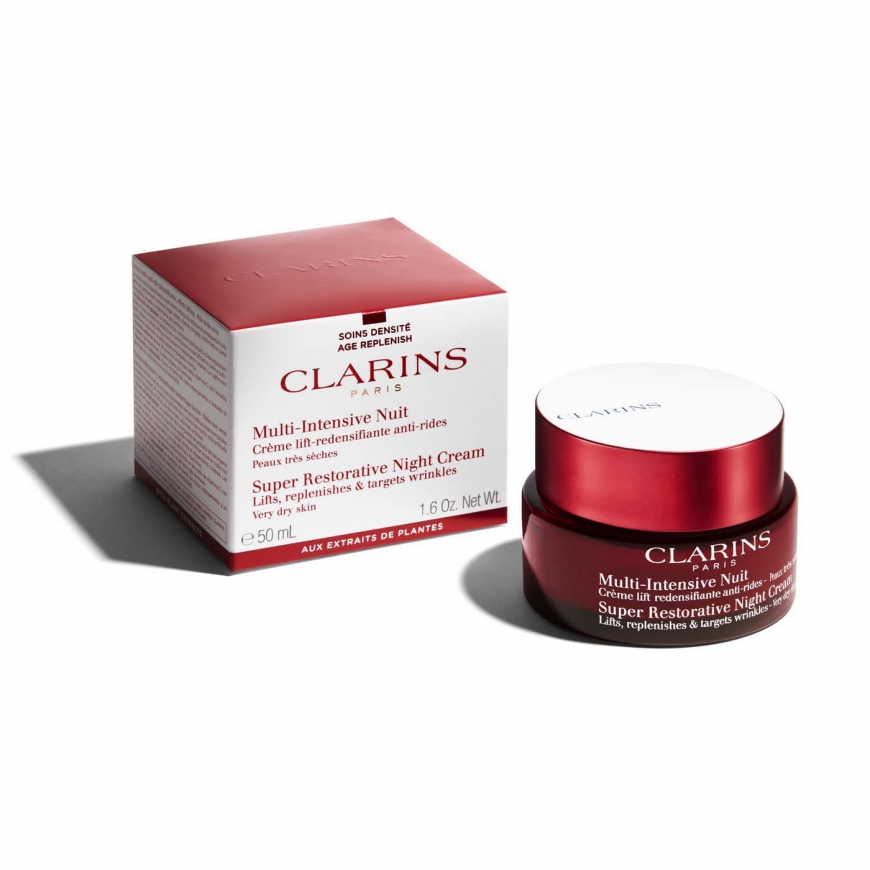 Clarins Super Restorative Night Cream Лицо, Шея 50 ml – 3