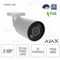Ajax Systems Ajax Kamera HL - BulletCam toru (8 Mp/2.8 mm) (8EU) - valge