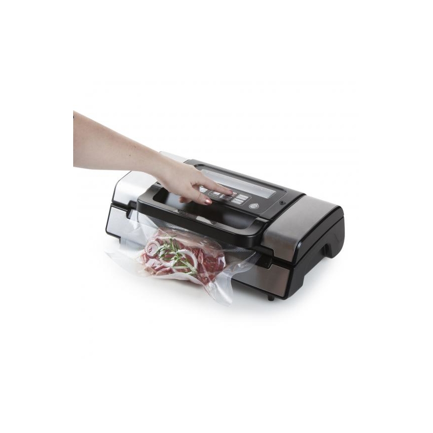 Domo DO331L vaakummasin -900 mbar Must, Hõbe – 3