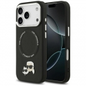 Karl Lagerfeld Karl & Choupette Pins MagSafe Case for Apple iPhone 17 Pro Max in Black Color Karl Lagerfeld Karl & Choupette Pins MagSafe Case for Apple iPhone 17 Pro Max in Black Color
