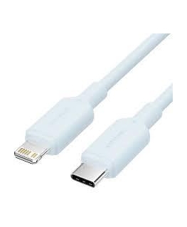 Кабель USB-C на Lightning/2 м синий LAKSH VENTION