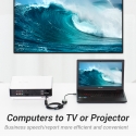 Vention 42154 videokaapeli-adapteri 0,15 m HDMI-tyyppi A (vakio) VGA (D-Sub) musta