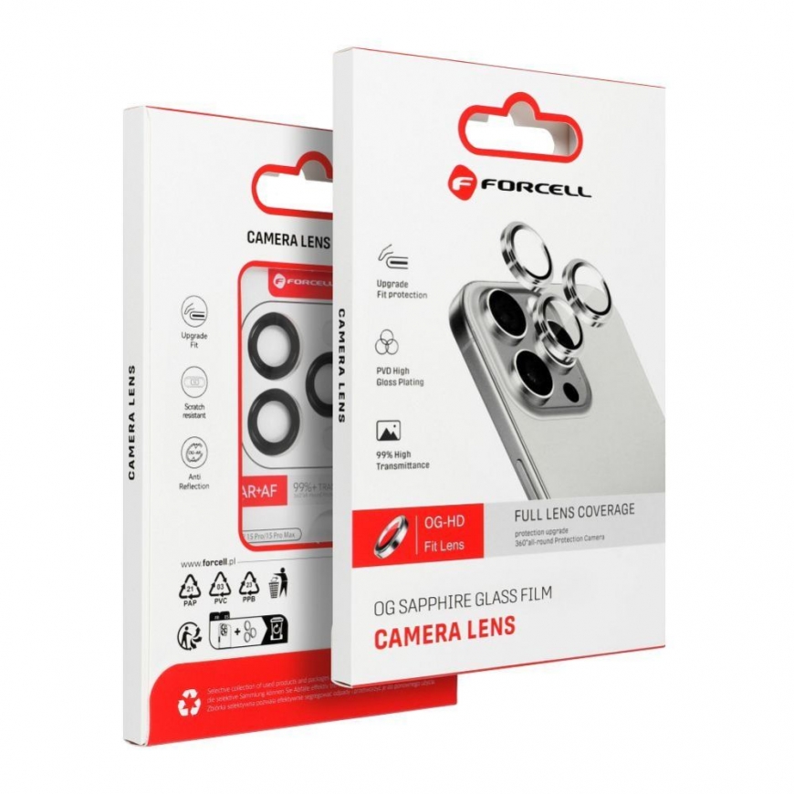 Forcell Premium Camera Lens Tempered Glass - iPhone 13 / 13 Mini zilai