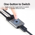 Vention 2-Port HDMI Bi-Direction Switcher Silver