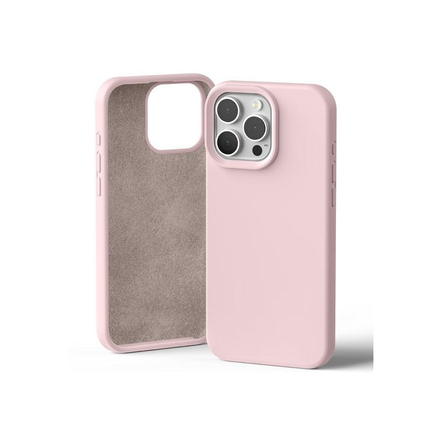Mercury Silicone iPhone 16 Pro Max 6,9" różowo-piaskowy|pink-san