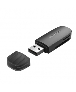 Vention CLFB0 kortinlukija USB 3.2 Gen 1 (3.1 Gen 1) musta